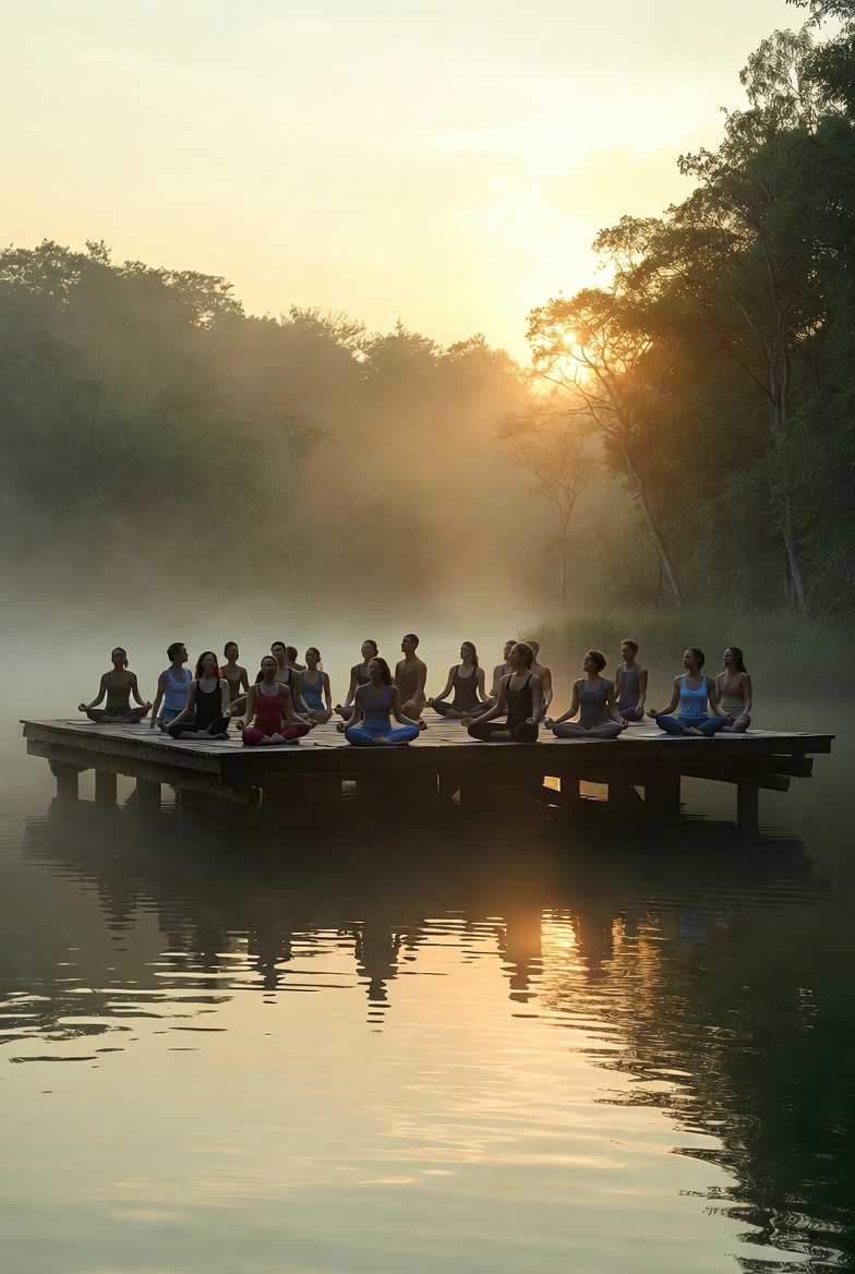 Circular diagram suggesting morning midday and evening anchors